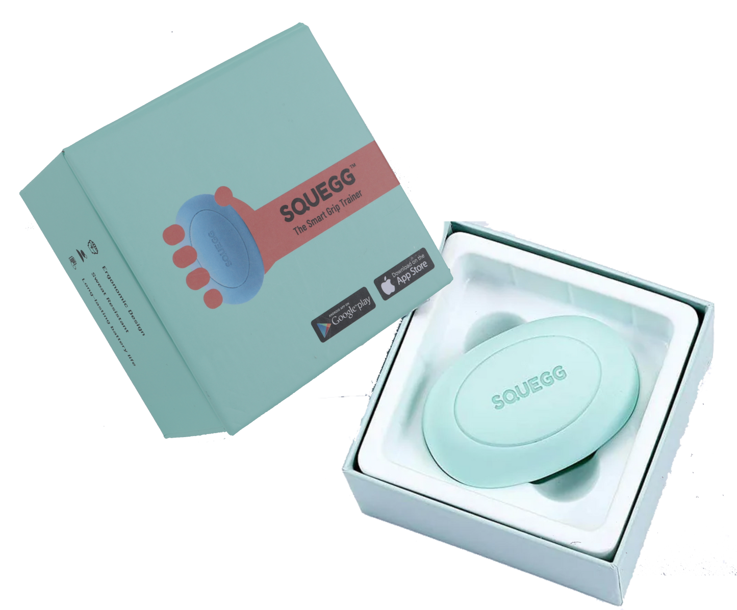 Squegg – Digital Hand Grip/ Pinch Strengthener