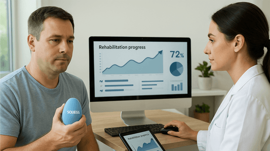 Efficiently monitoring therapeutic progress from clinic & remotely with the innovative Squegg PRO system